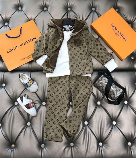 louis vuitton baby tracksuit